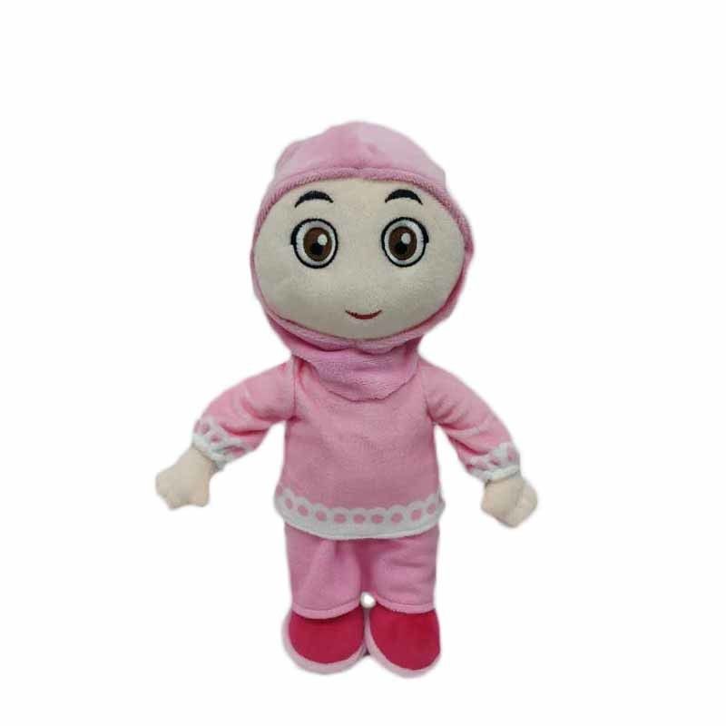 presente enchido dos brinquedos do luxuoso da boneca da menina de 30cm menina africana para o dia das crianças