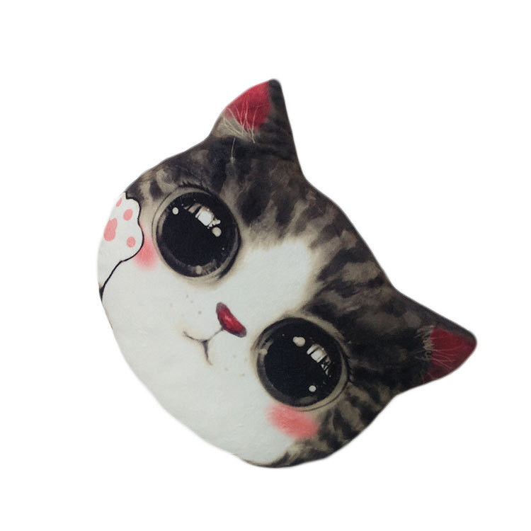3D que imprime o luxuoso Cat Pillow Meow Star Plush Sofa Cushion Plush Home Decor