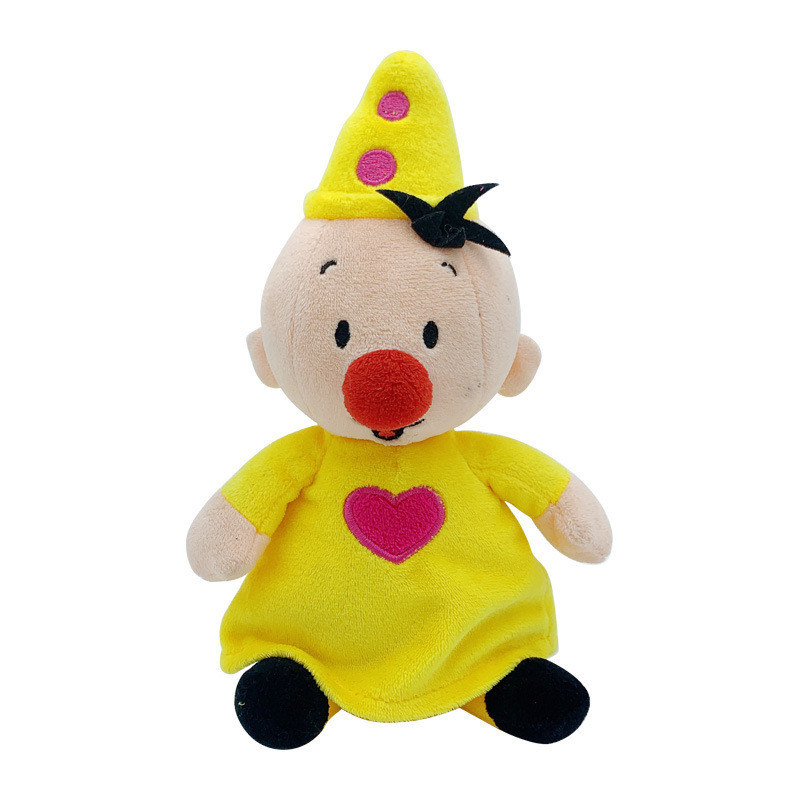 de Plush Doll Children amarelo do palhaço de 25cm o conforto de S ' brinca suportes da história de horas de dormir