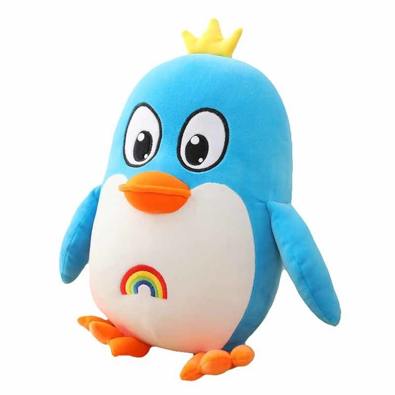 Luxuoso 20cm cor-de-rosa lavável Toy For Home Decoration do pinguim da mão do OEM