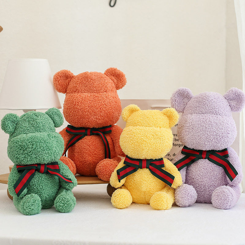 Urso colorido Toy Filling With Polypropylene Cotton do abraço de 20cm