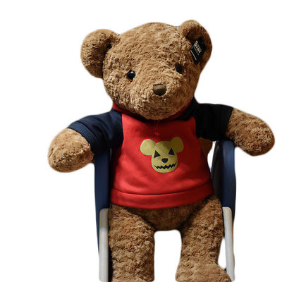 a boneca de Brown Rose Velvet Teddy Bear Plush do preto 200g de 18cm vestiu o brinquedo peluches bonito