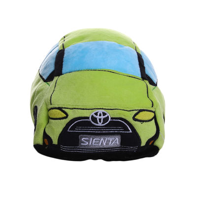 o luxuoso enchido do carro dos desenhos animados das crianças de 30cm emulation verde brinca elegante