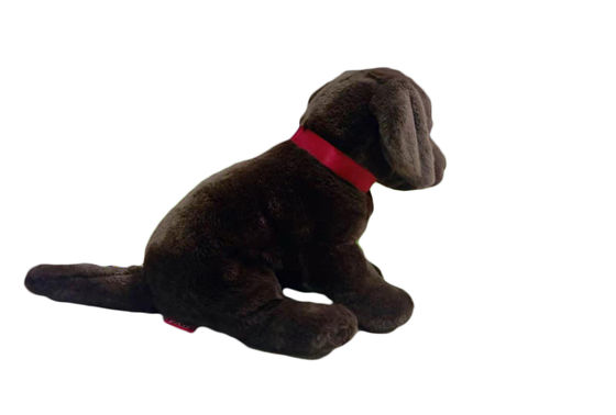 bicho de pelúcia feito sob encomenda do cão do conforto de S de Toy Children do luxuoso do cão de 30cm Brown '