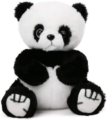 Pele feita sob encomenda amigável nenhum desvanecimento Panda Plush Toy de assento